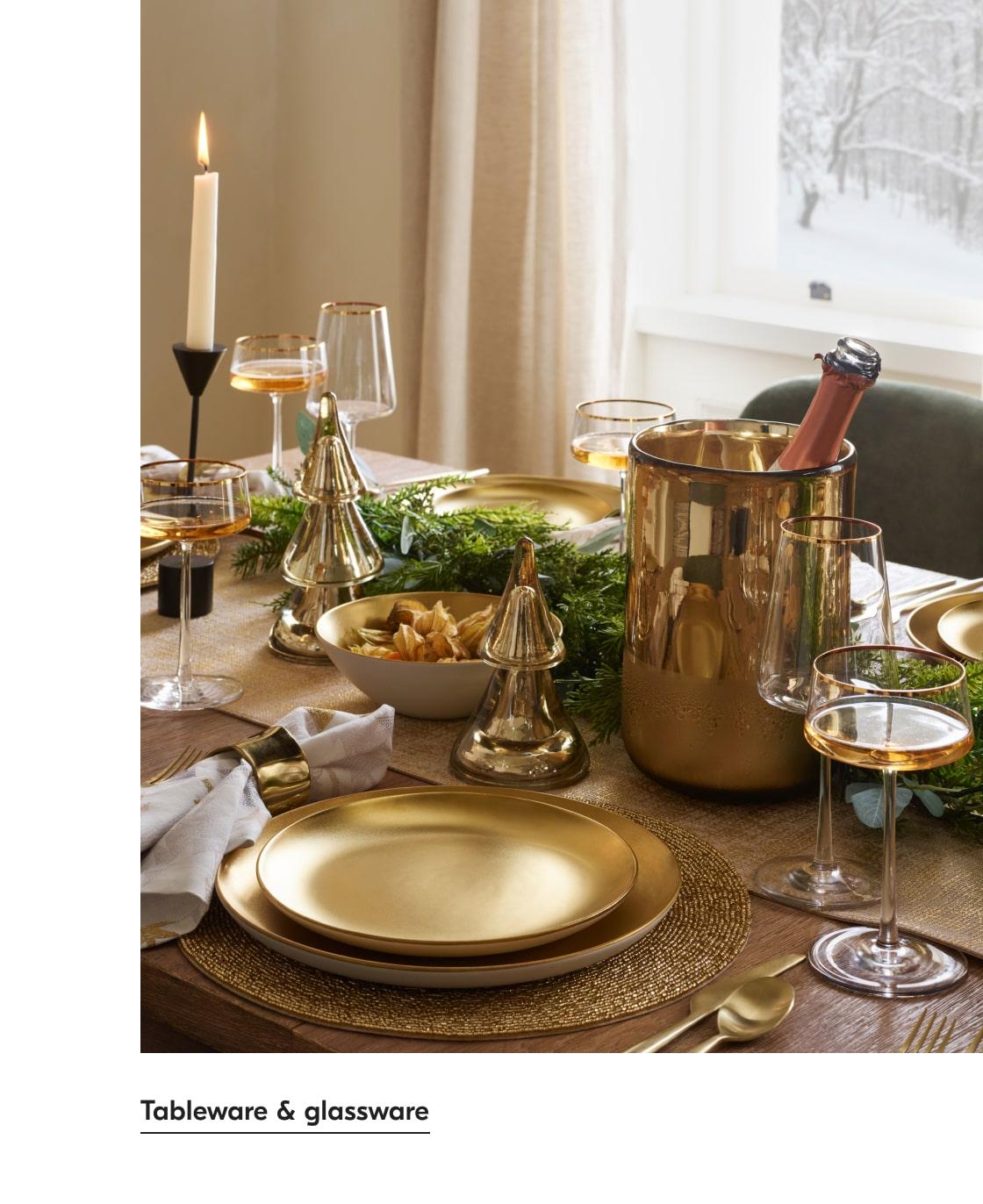 Shop Tableware & Glassware